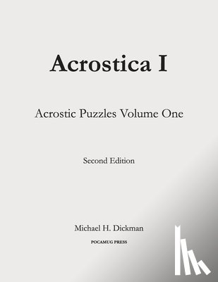 Dickman, Michael H - Acrostica I