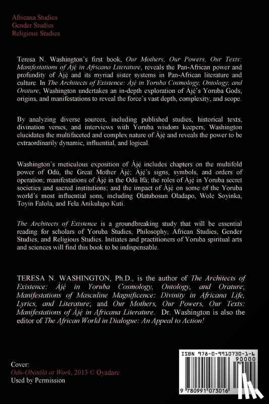 Washington, Teresa N - The Architects of Existence