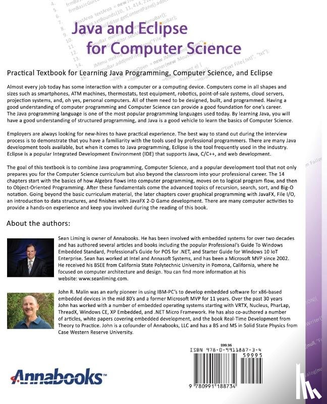 Liming, Sean D, Malin, John R - Java and Eclipse for Computer Science