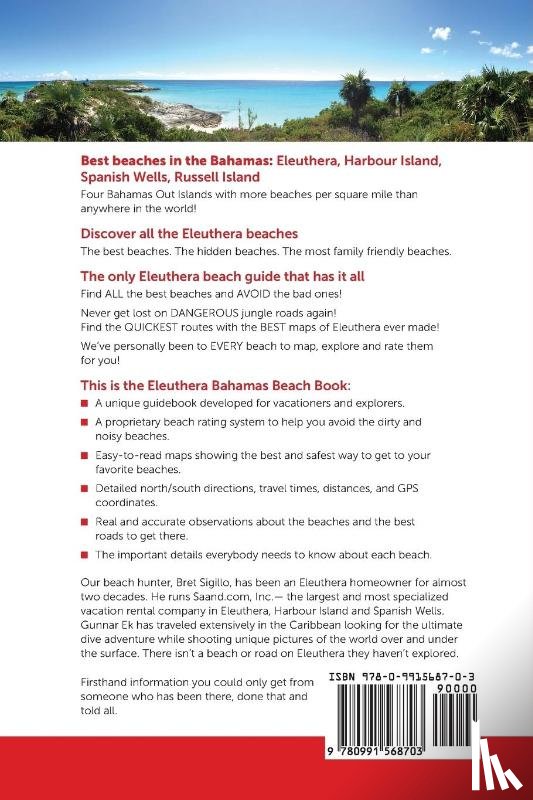 Sigillo, Bret, Ek, Gunnar - The Beach Book, Eleuthera, Bahamas Edition
