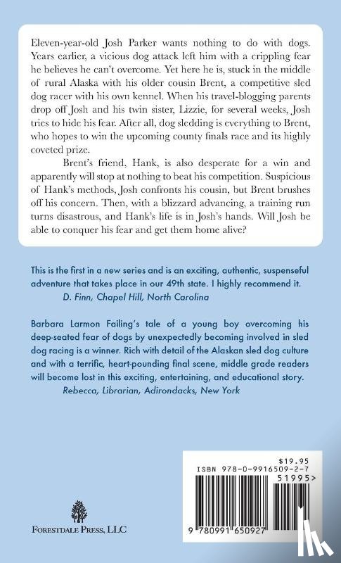 Failing, Barbara Larmon - Adventure USA - ALASKA! Danger on the Mushing Trail