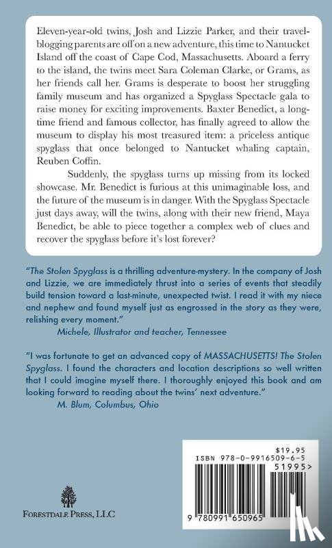 Failing, Barbara Larmon - Adventure USA - MASSACHUSETTS! The Stolen Spyglass