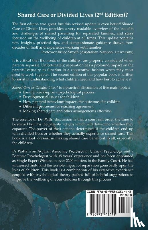 Watts, Phil - Shared Care or Divide Lives