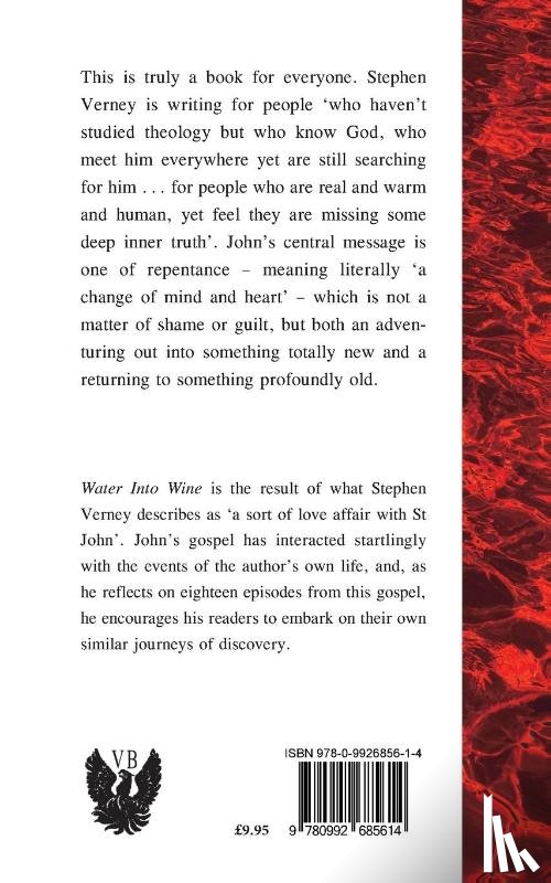 Verney, Stephen - Water into wine