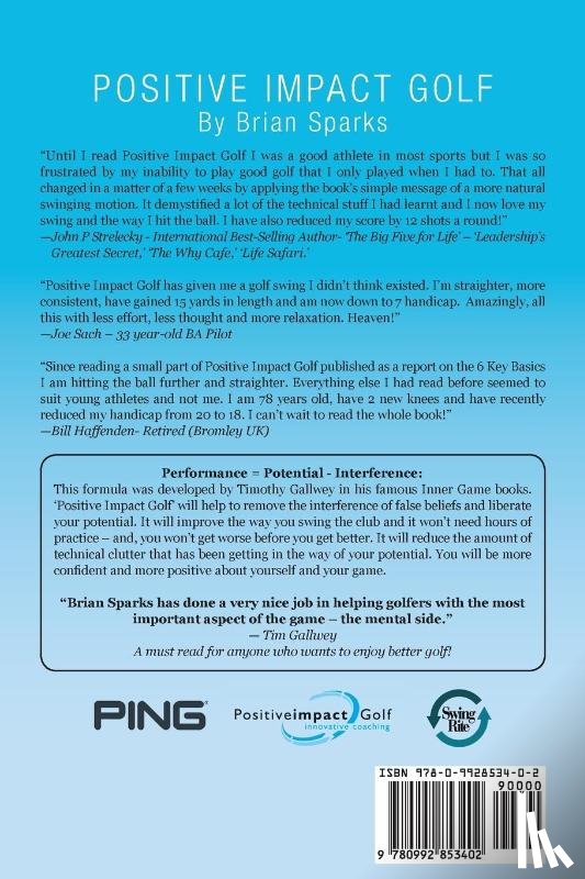 Sparks, Brian - Positive Impact Golf