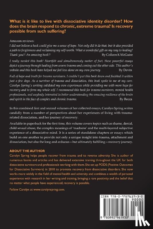 Spring, Carolyn - Recovery is my best revenge