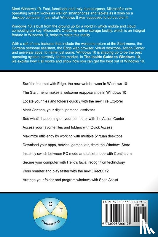 Stuart, P a - The Inside Guide to Windows 10