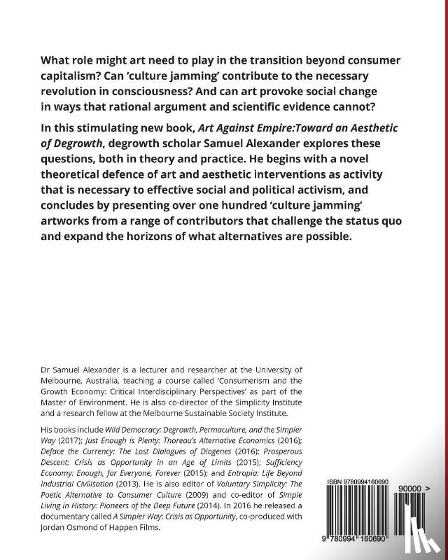 Alexander, Samuel - Art Against Empire