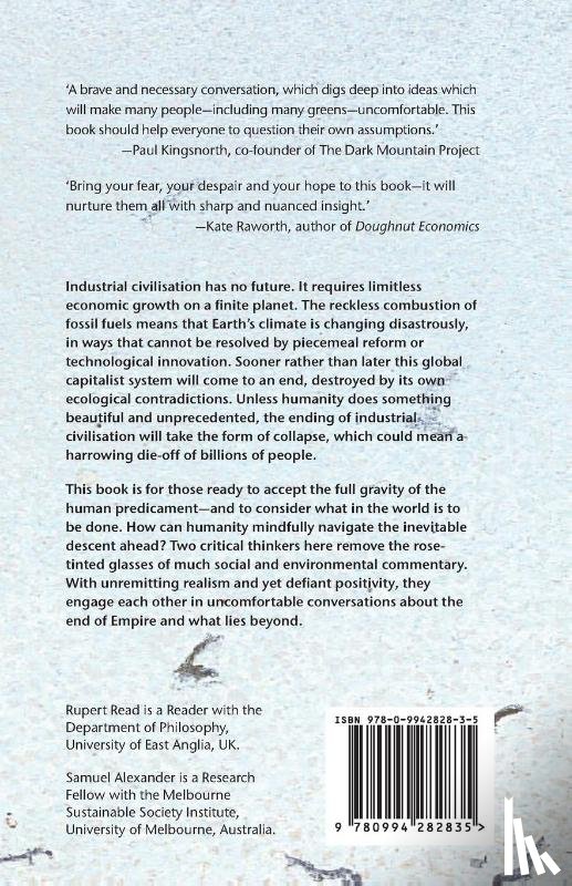 Read, Rupert (University of Manchester), Alexander, Samuel - This Civilisation is Finished
