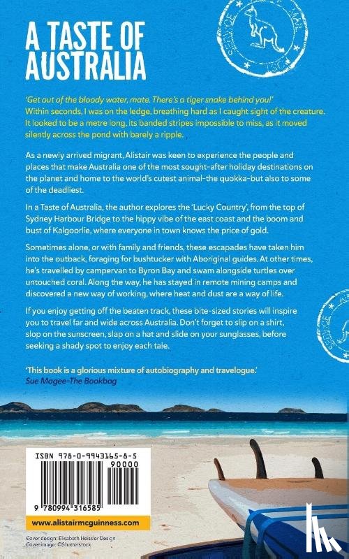 McGuinness, Alistair - A Taste of Australia