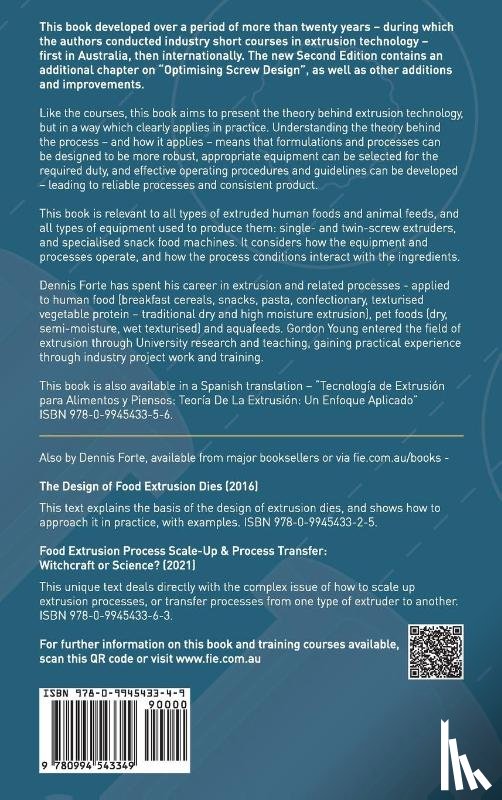 Forte, Young, Gordon - Food and Feed Extrusion Technology