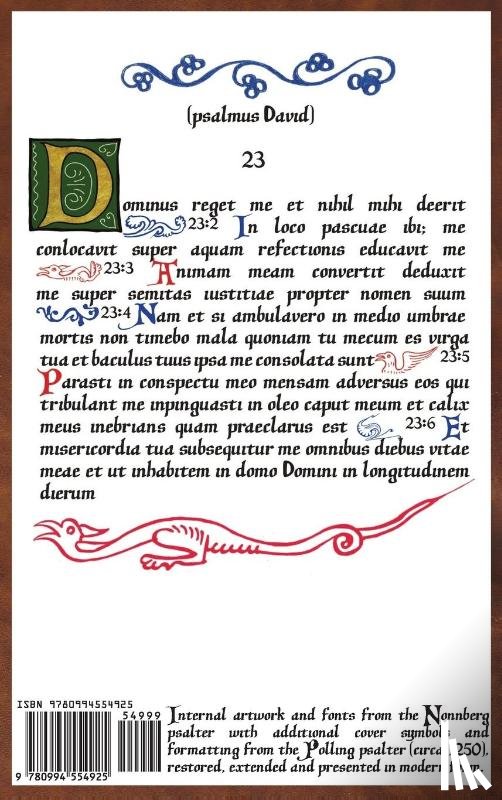 Roper, Dan - Medieval Psalter (Latin)