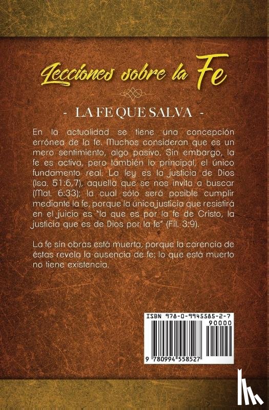 Jones, Alonzo, Waggoner, Ellet - Lecciones sobre la fe