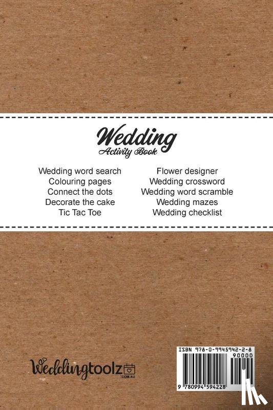 Water Gum Press - Childrens Wedding Activity Book- Kids Wedding Activities