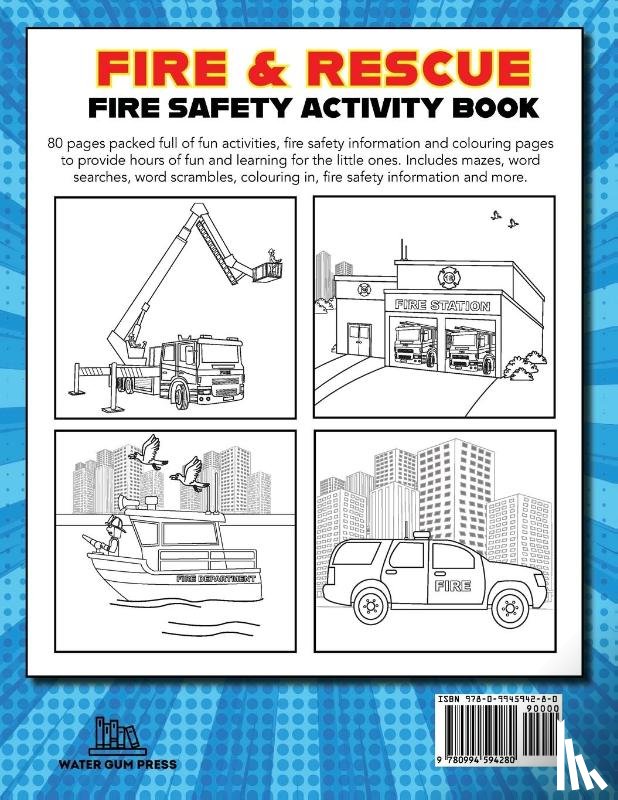 Gibson, Eli - Fire & Rescue Fire Safety Activity Book