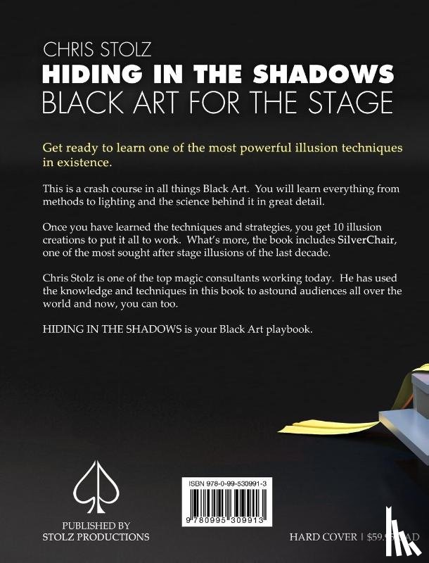 Stolz, Chris - Hiding In The Shadows (Hard Cover)