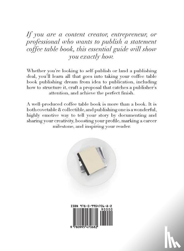 Matsinde, Tapiwa - How to Publish a Coffee Table Book