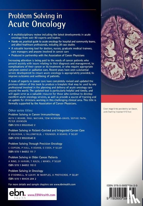  - Problem Solving in Acute Oncology