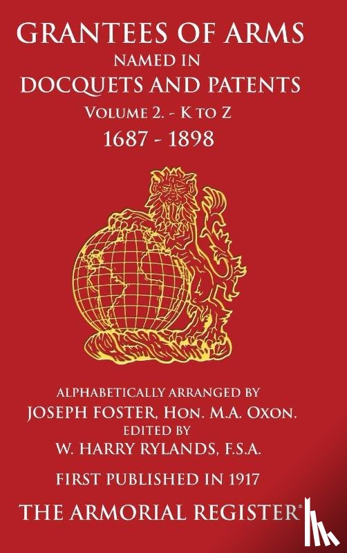 Foster, Joseph - Grantees of Arms