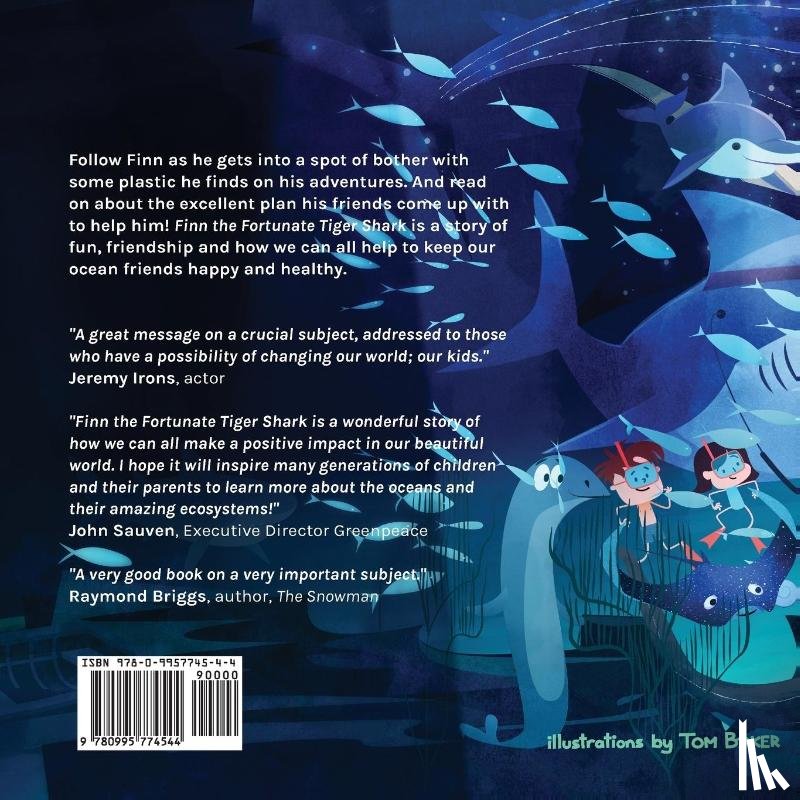 Stevens, Georgina - Finn the Fortunate Tiger Shark and His Fantastic Friends