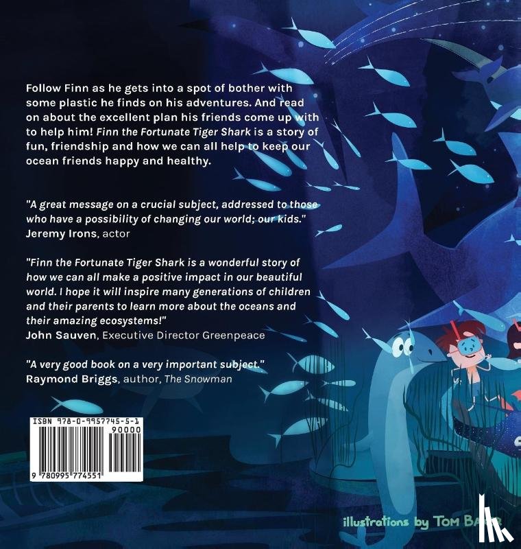 Stevens, Georgina - Finn the Fortunate Tiger Shark and His Fantastic Friends