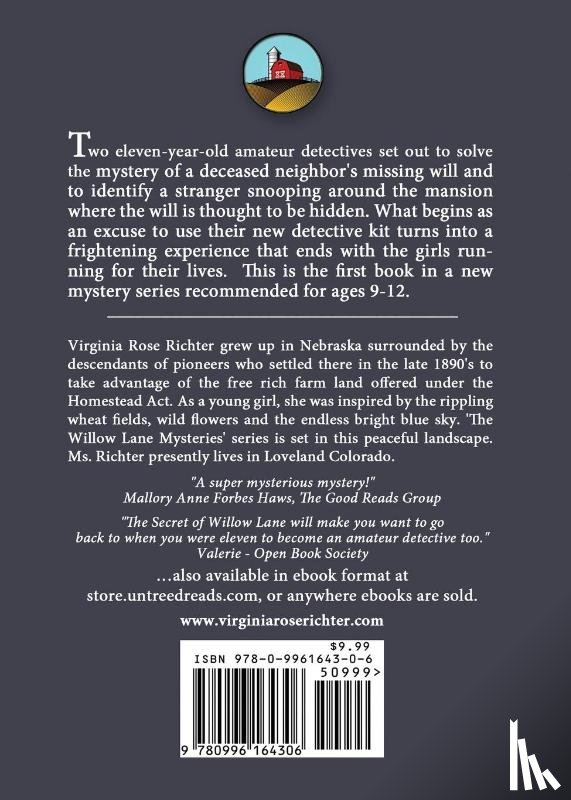 Richter, Virginia Rose - The Secret of Willow Lane