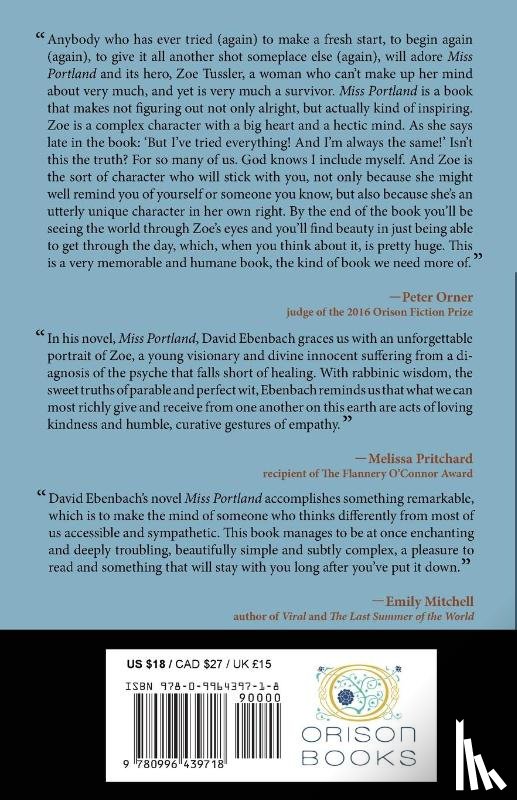 Ebenbach, David - Miss Portland