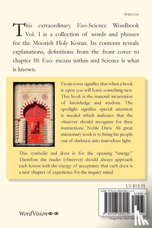 Bey D M, Brother Eric Mungin - Eso-Science Wordbook