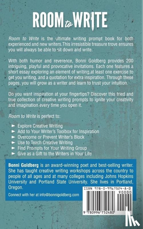 Goldberg, Bonni - Room to Write