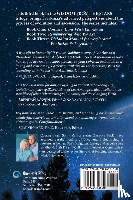 Orleane, Pia (Pia Orleane), Smith, Cullen Baird (Cullen Baird Smith) - Pleiadian Manual for Accelerated Evolution & Ascension