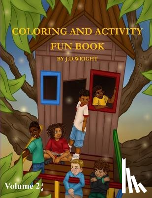 Wright, J D (University of Kent Canterbury) - Coloring and Activity Fun Book Volume 2 by J.D.Wright