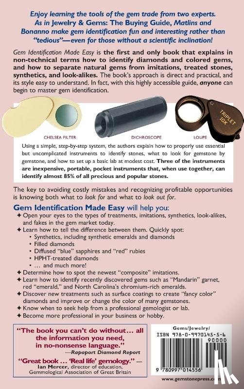 Matlins, Antoinette, Bonanno, Antonio C. - Gem Identification Made Easy (6th Edition)