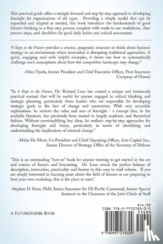 Lum, Richard a K - 4 Steps to the Future