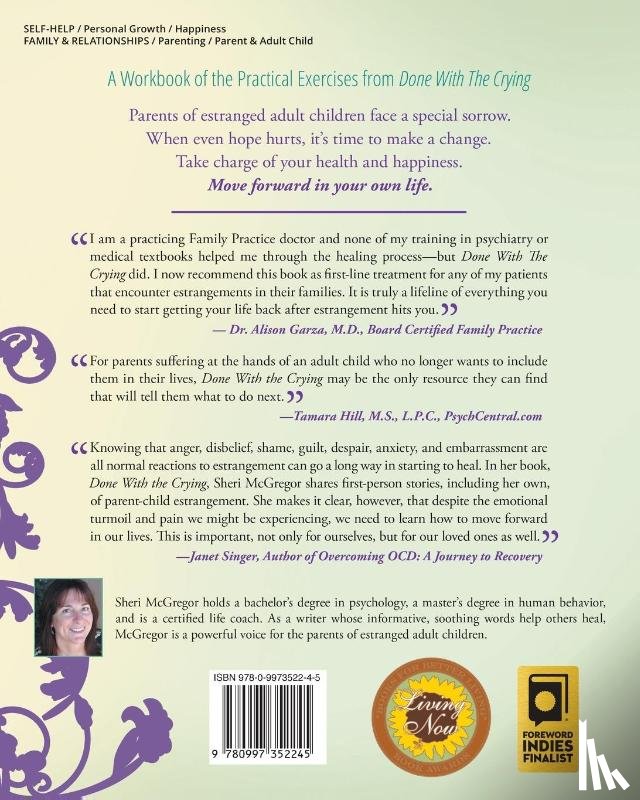 McGregor, Sheri - Done With The Crying WORKBOOK