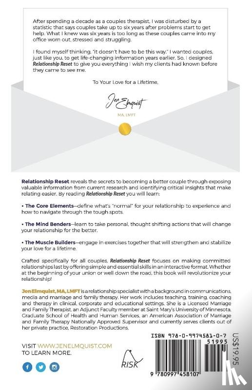 Elmquist, Jen - Relationship Reset