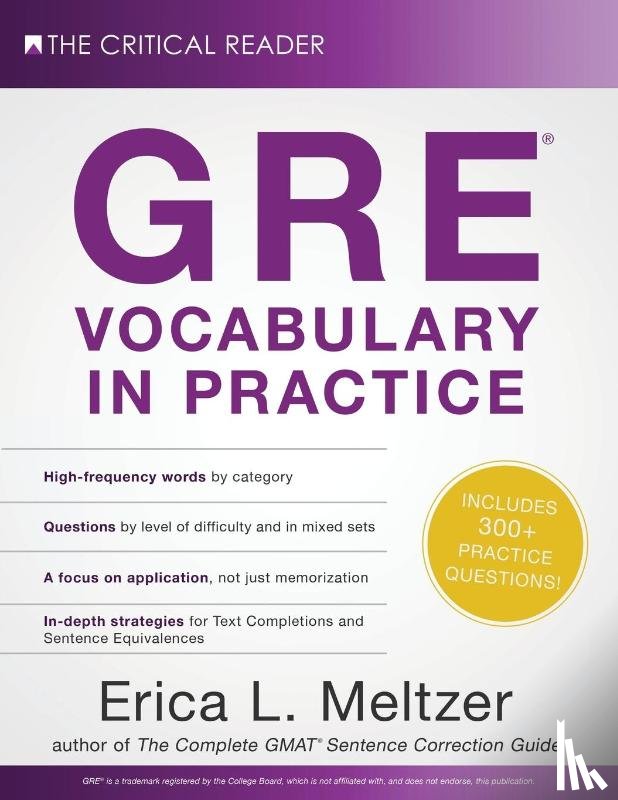 Meltzer, Erica L. - GRE VOCABULARY IN PRAC