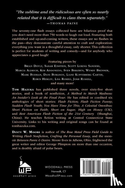 Hazuka, Tom - Flash Nonfiction Funny