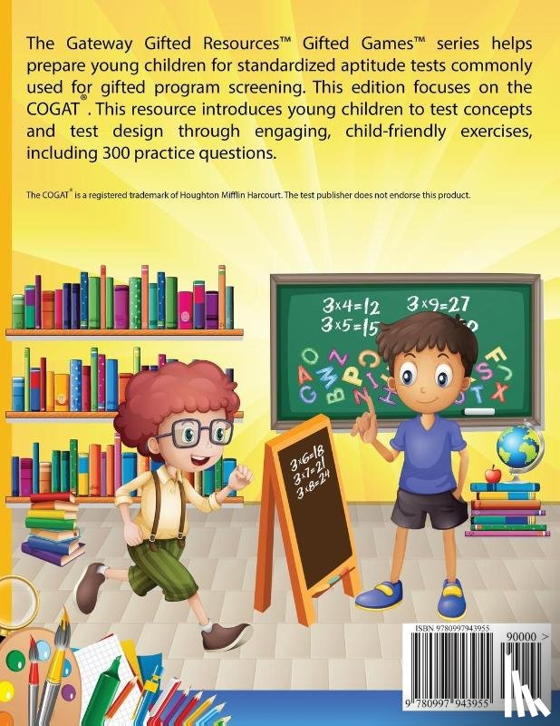 Resources, Gateway Gifted - Gifted and Talented COGAT Test Prep Grade 2