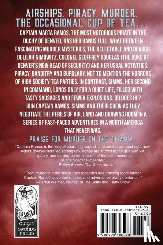 Acks, Alex - Murder on the Titania and Other Steam-Powered Adventures