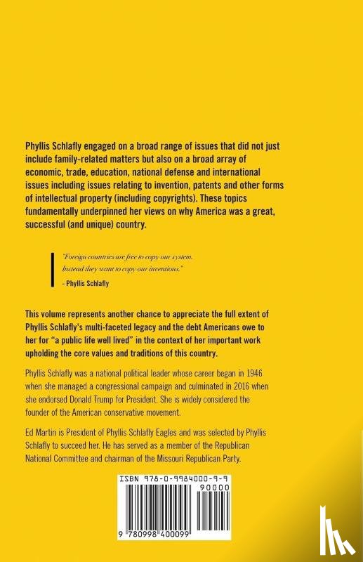 Schlafly, Phyllis - Phyllis Schlafly Speaks, Volume 4