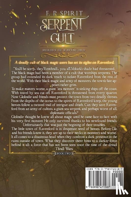 Spirit, F P - The Serpent Cult (Heroes of Ravenford Book 2)