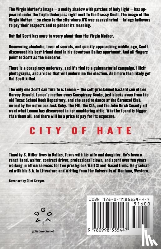 Miller, Timothy S - City of Hate