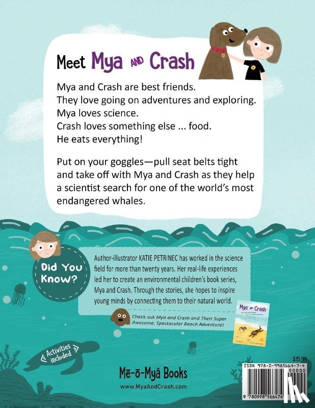 Petrinec, Katie - Mya and Crash and Their High-Flying Right Whale Adventure
