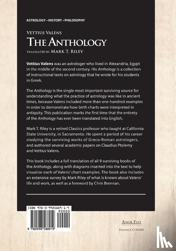 Valens, Vettius - The Anthology