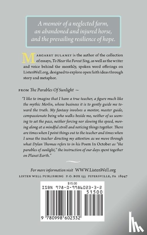 Dulaney, Margaret - The Parables Of Sunlight