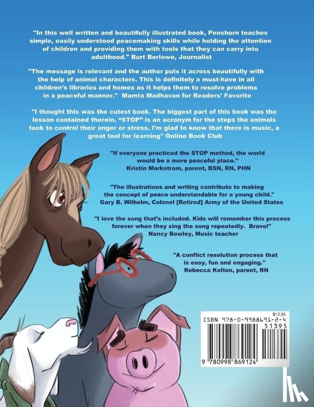 Penshorn, Julie D - The Barnyard Buddies STOP for Peace