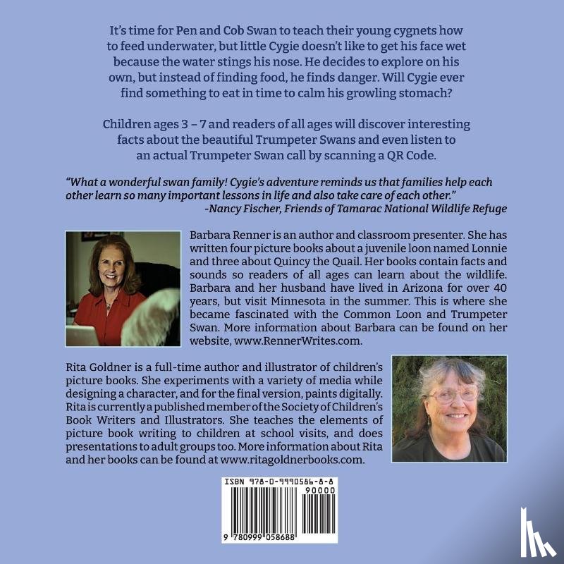 Renner, Barbara - Summer! Time to Search for Food, A Story about Trumpeter Swans