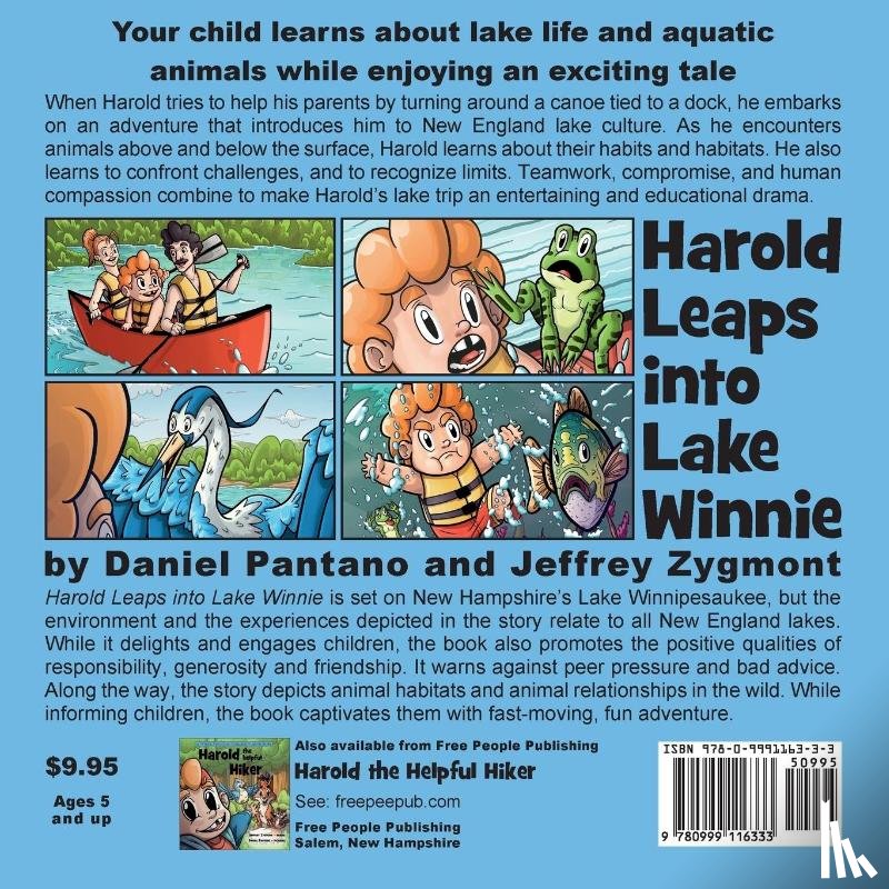 Zygmont, Jeffrey - Harold Leaps into Lake Winnie