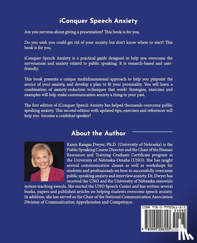 Dwyer, Karen Kangas - iConquer Speech Anxiety