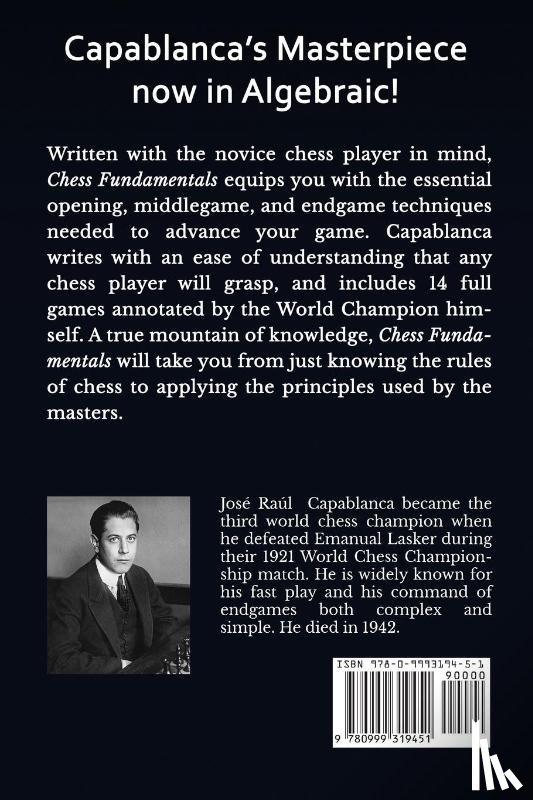 Capablanca, Jose - Chess Fundamentals